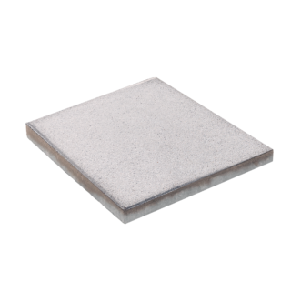 Diephaus Terrassenplatte 'T-Court Protect' grau/weiß 40 x 40 x 4 cm
