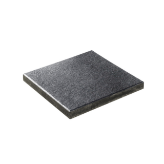 Diephaus Terrassenplatte 'T-Court Selection' Beton basaltfarben 40 x 40 x 4 cm