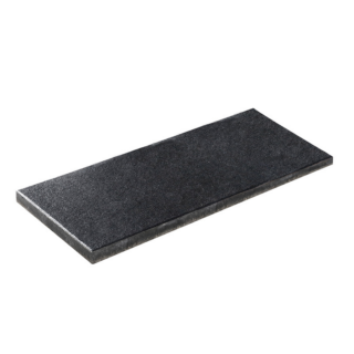 Diephaus Terrassenplatte 'T-Court Selection' Beton basaltfarben 80 x 40 x 4 cm