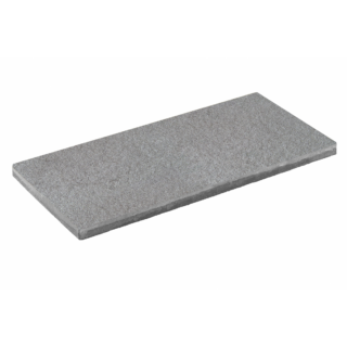 Diephaus Terrassenplatte 'T-Court Selection' Beton mittelgrau 80 x 40 x 4 cm