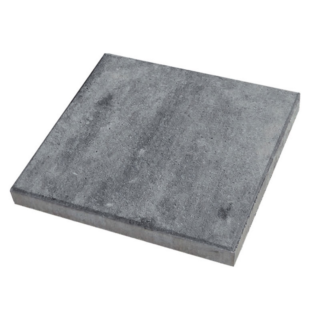 Diephaus Terrassenplatte 'T-Court Solid' Beton anthrazit 40 x 40 x 4 cm