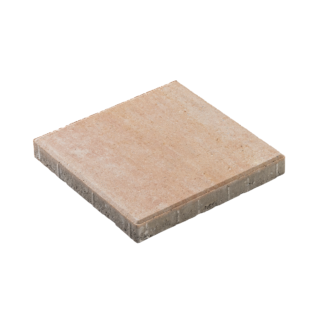 Diephaus Terrassenplatte 'T-Court Solid' Beton sandsteinfarben 30 x 30 x 4 cm