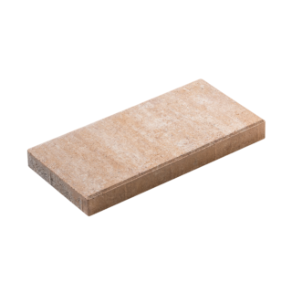 Diephaus Terrassenplatte 'T-Court Solid' sandsteinfarben 40 x 20 x 4 cm