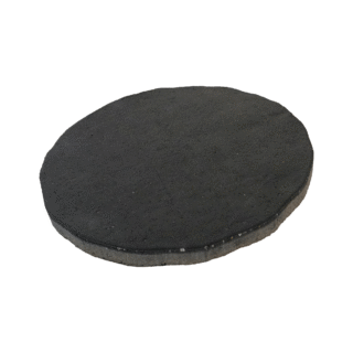 Diephaus Trittplatte 'T-Court Trittst' Beton anthrazit Ø 40 x 3 cm