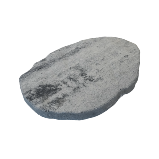 Diephaus Trittplatte 'T-Court Trittst Mini' Beton weiß/schwarz 40 x 30 x 3 cm
