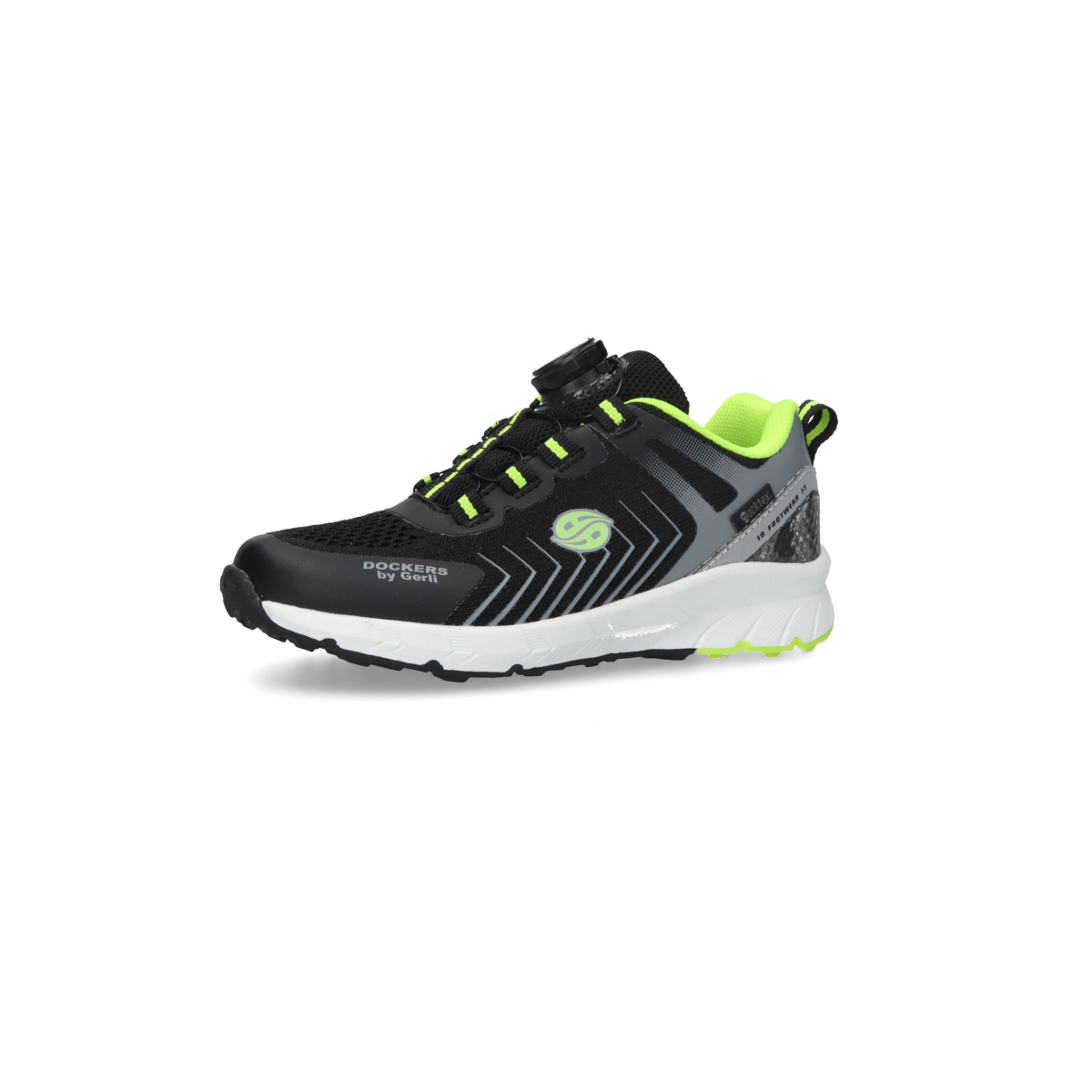 Dockers by Gerli Sneaker Freizeitschuh, Sportsneaker mit Drehverschluss, Leichtgewicht