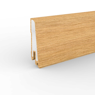 Doellken Hartschaumleiste 'Cubica 60 sk' eichefarben 250 x 6 x 1,4 cm