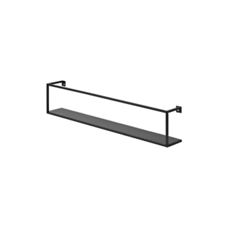 Dolle Wandregal 'Shelf+ Aquarium' schwarz 600 x 80 x 120 mm