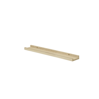 Dolle Wandregal 'Shelf+ Border' eichenfarben 600 x 90 x 30 mm