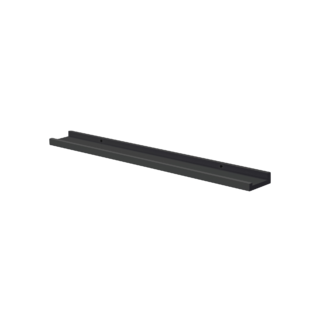 Dolle Wandregal 'Shelf+ Border' schwarz 800 x 90 x 30 mm