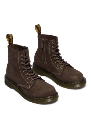 DR. MARTENS Schnürboots "1460 Kinder SOFTY T" Kinderstiefel, Freizeitschuh mit Reißverschluss und Anziehlasche