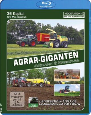 DVD Blu-ray Agrar-Giganten Ackerbau & Grasernte
