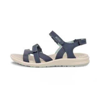 ECCO Cruise II Sandal Gr. 40 Blau Damen