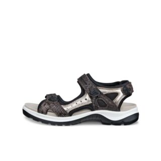 ECCO Offroad Yucatan Sandal Gr. 36 Schwarz Damen