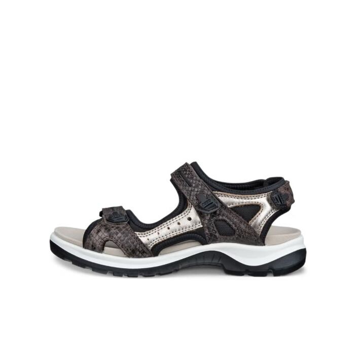 ECCO Offroad Yucatan Sandal Gr. 36 Schwarz Damen