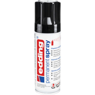 Edding Sprühlack tiefschwarz glänzend 200 ml