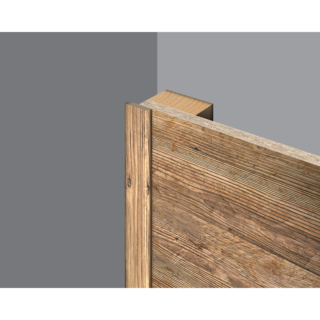 EGGER Abdeckleiste 'DecoWall AL001' Namur Fichte Natur 2400 x 6 x 25mm