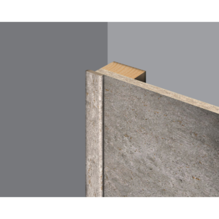 EGGER Abdeckleiste 'DecoWall AL003' Rovigo Beton 2400 x 6 x 25mm