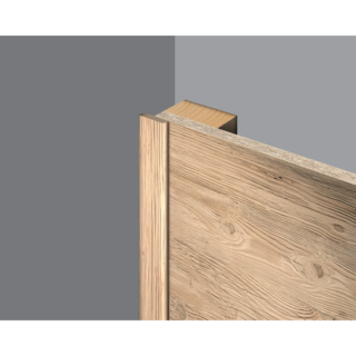 EGGER Abdeckleiste 'DecoWall AL006' Namur Fichte hell 2400 x 6 x 25mm
