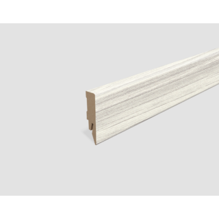 EGGER Sockelleiste 'L536' Eiche hellgrau 2400 x 58 x 14 mm