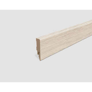EGGER Sockelleiste 'L547' Eiche weiss 2400 x 58 x 14 mm