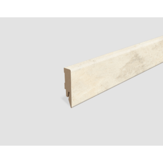 EGGER Sockelleiste 'L581' Beton weiss 2400 x 58 x 14 mm
