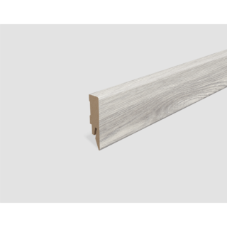 EGGER Sockelleiste 'L583' Eiche hellgrau 2400 x 58 x 14 mm