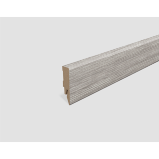 EGGER Sockelleiste 'L596' Eiche hellgrau 2400 x 58 x 14 mm