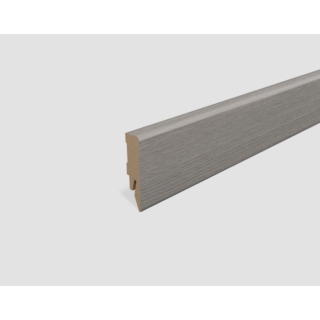 EGGER Sockelleiste 'L641' Eiche dunkelgrau 2400 x 58 x 14 mm