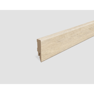 EGGER Sockelleiste 'L643' Kreideeiche beige 2400 x 58 x 14 mm