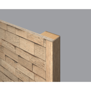 EGGER Winkelleiste 'DecoWall WL007' Laxfield Eiche 2400 x 22 x 45mm