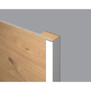 EGGER Winkelleiste 'DecoWall WL201' weiß 2400 x 22 x 45mm