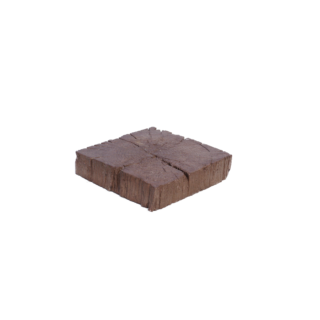 EHL Bahnschwellen braun 22,5 x 22,5 x 5 cm