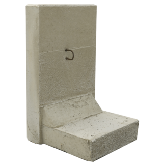 EHL L-Stein Beton grau 45 x 50 x 80 cm