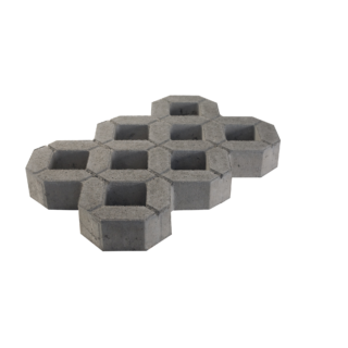 EHL Rasengitter 61 x 40,5 x 8 cm grau