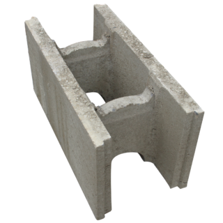 EHL Schalungsstein Beton grau 50 x 24 x 25 cm