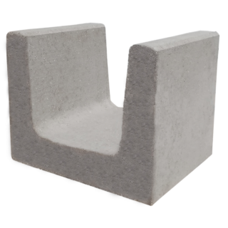 EHL U-Stein grau 50 x 40 x 40 cm