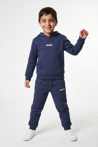 Ellesse Jogginganzug "CHIVASSO JOG SUIT" aus Baumwolle und Polyester, bequeme Passform