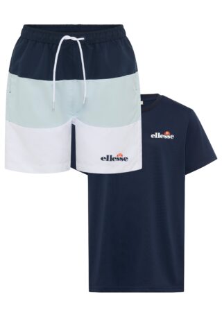 Ellesse Shirt & Hose "VASCERO TEE & SHORT SET" 2 2-teiliges Set aus Shirt und Hose, sportlicher Stil, pflegeleicht