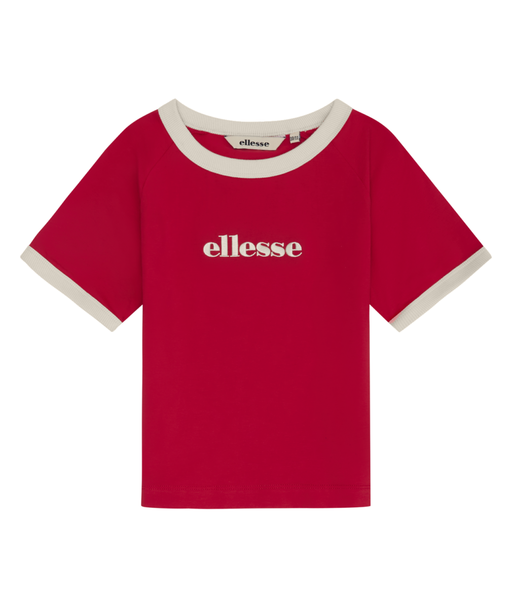 Ellesse T-Shirt "CARPANO T SHIRT" Kurzarm-Design, mit Rundhalsausschnitt, aus Baumwolle und Elasthan