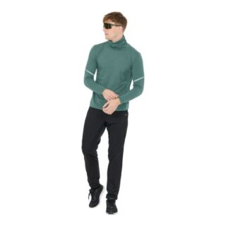 Endurance Bopha High Neck Midlayer Gr. L Grün Herren