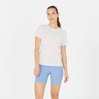 Endurance Damen Nan S/S Laufshirt – Bequemer Fit, Perfekt für Training und Performance, Weiß