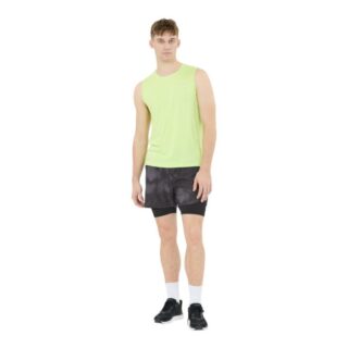 Endurance Koy 2in1 Shorts Gr. L Grau Herren