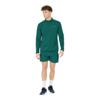 Endurance Ledger Waffle Melange Midlayer Gr. L Grün Herren