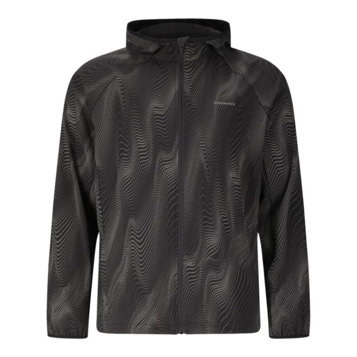 Endurance Malakas AOP Jacket Gr. L Braun Herren
