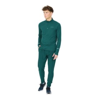 Endurance Tune V2 Melange Midlayer Gr. L Grün Herren