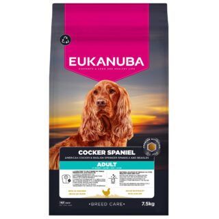Eukanuba Adult Breed Care Cocker Spaniel - 7,5 kg
