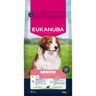 Eukanuba Premium Nutrition Senior Small & Medium Breed Lamm & Reis - Sparpaket: 2 x 3 kg