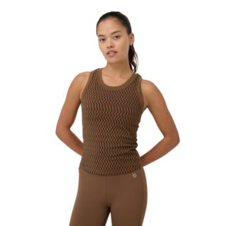 EYDA Abbie Top Gr. L Braun Damen