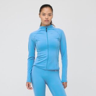 EYDA Caya Zip Long Sleeve Gr. XS Blau Damen